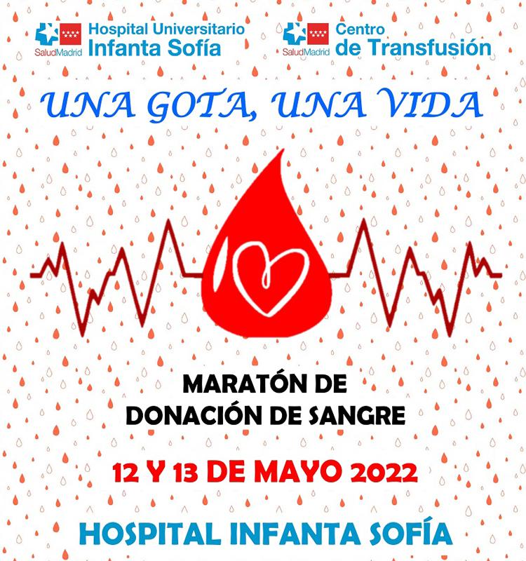 El Hospital Universitario Infanta Sofía anima a ser solidarios en el Maratón de donación de sangre
