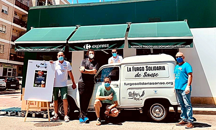 “ La Furgo Solidaria de Sanse”, un proyecto altruista y solidario