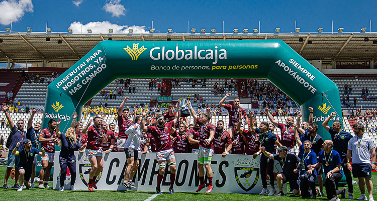 El Lexus Alcobendas Rugby ha conquistado, ayer domingo, la Copa del Rey por tercer año consecutivo en Albacete