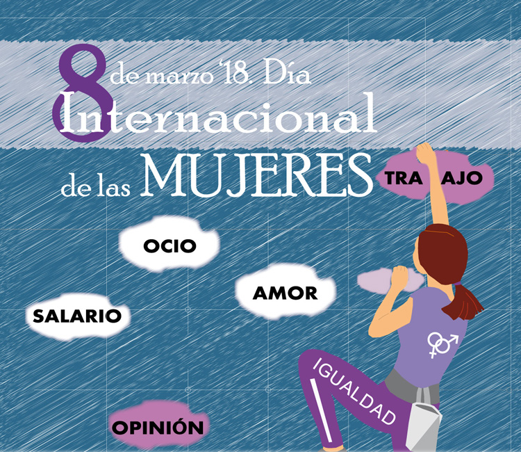 Todo listo en Sanse para el Día Internacional de la Mujer