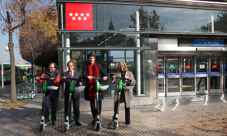 68 patinetes eléctricos operan desde hoy en Alcobendas