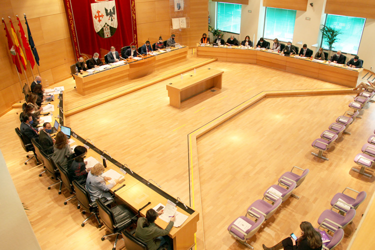 Primer Pleno Ordinario del año en Alcobendas