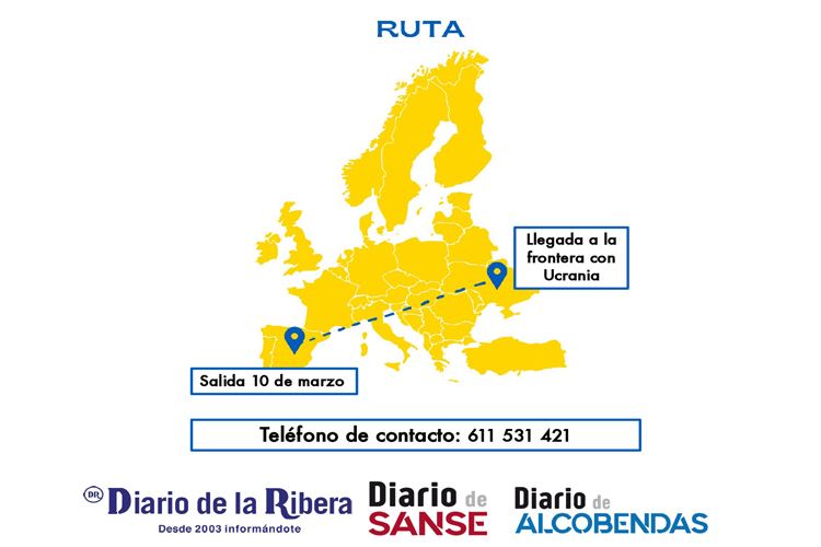 Ayuda para los Ucranianos desde los Medios de Comunicación