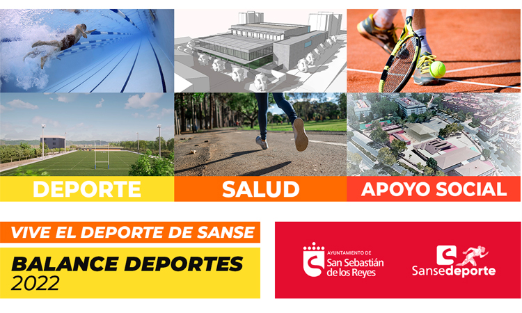 La Concejalía de Deportes de San Sebastián de los Reyes hace balance de su actividad social durante el año pasado
