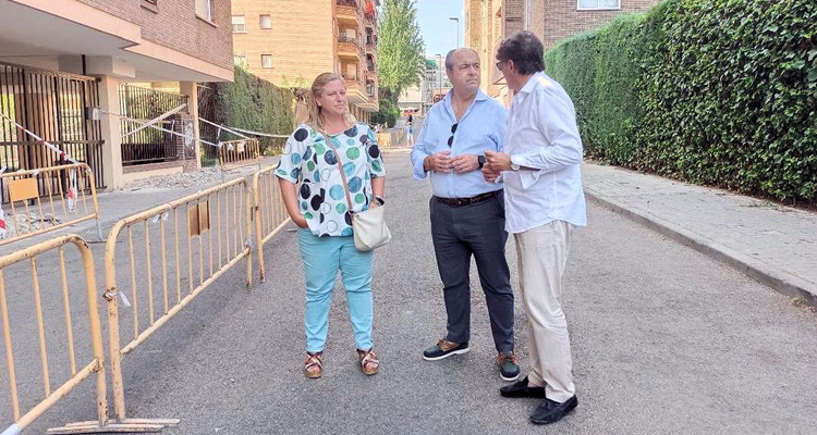 El Ayuntamiento de San Sebastián de los Reyes inicia obras de mejora de aceras en distintos puntos del casco urbano