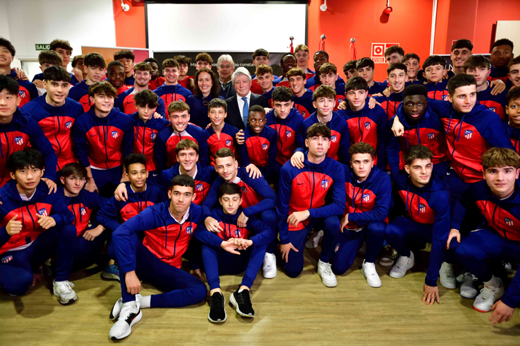 El Ayuntamiento de Sanse y el Atlético de Madrid ratifican su compromiso para forjar grandes campeones en valores humanos y deportivos