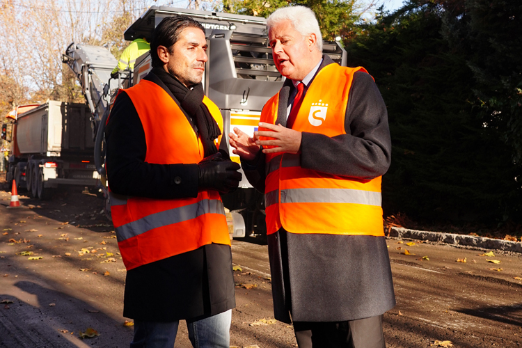 El Gobierno de San Sebastián de los Reyes activa los proyectos de la tercera fase del Plan de Asfaltado Integral de la ciudad
