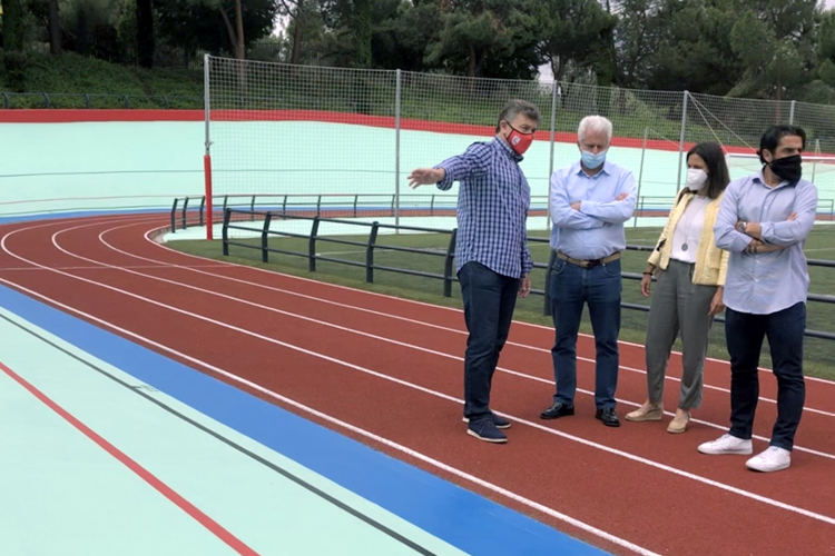 Finalizan las Obras del Velódromo de San Sebastián de los Reyes