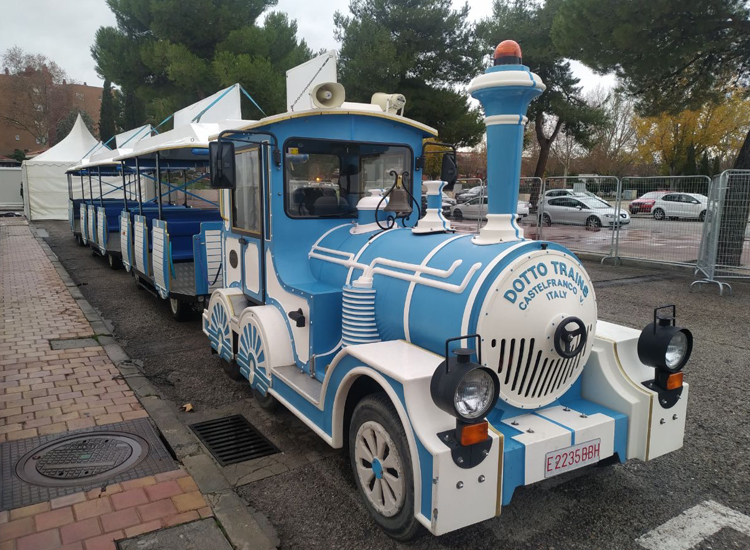 El Tren de la Navidad llega a Sanse