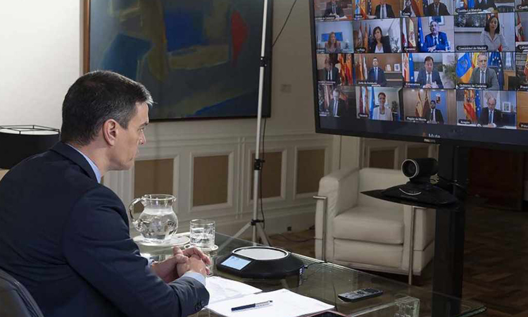 Diáz Ayuso pide al presidente Sánchez un fondo extraordinario, no reembolsable, de 1.200 millones de euros