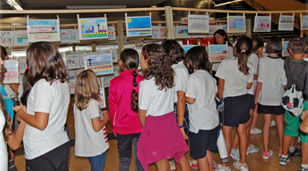 Exposición escolar “Así es mi Metro Ligero” . En la estación Pinar de Chamartín Línea ML1, del 16 de septiembre  al 9 de octubre 