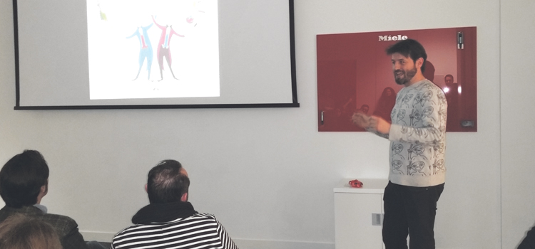 Míele presenta su nueva gama de lavavajillas con la colaboración del ilustrador Abraham Menéndez