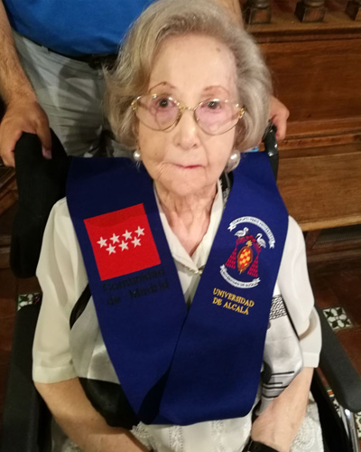 La Comunidad de Madrid homenajea a dos residentes de Orpea Ibérica