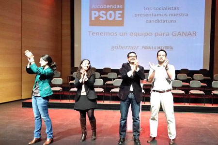 Rafael Simancas y Rafael Sánchez Acera abordan en Alcobendas la creación de empleo para mayores de 45 años