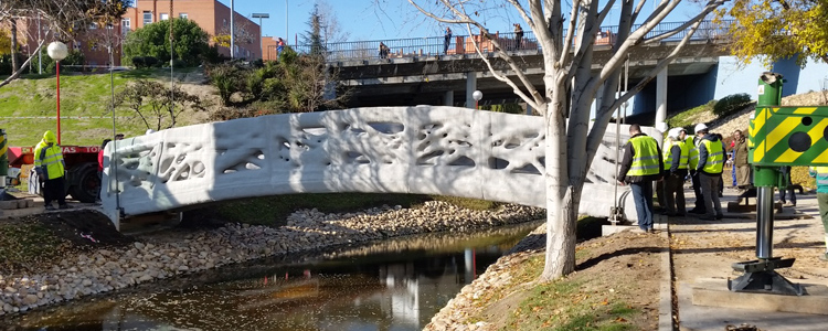 Alcobendas albergará el primer puente peatonal del mundo impreso en 3D