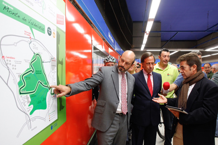 Una nueva Ruta Verde permite descubrir el Monte de Valdelatas desde la estación de Metro de La Granja en Alcobendas