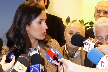 Begoña Villacís ve “imprescindible” el proyecto Distrito Castellana Norte: “No hay que tener alergia a las inversiones'