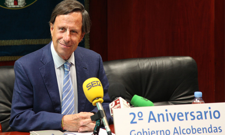 García de Vinuesa hace balance de gestión en Alcobendas