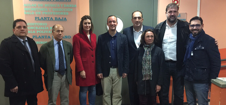 El Partido Popular de Algete recibe a los candidatos al Congreso de los Diputados Francisco Martinez y Teófilo de Luis