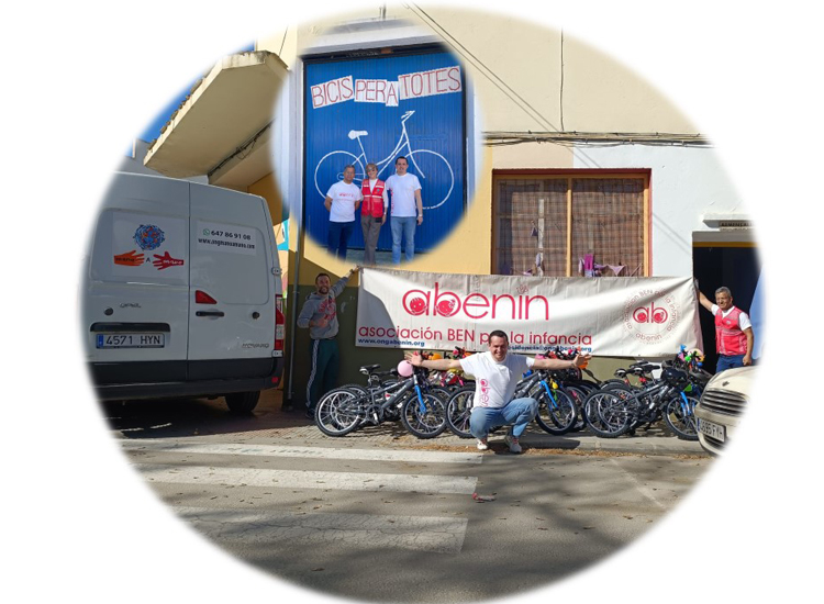 ONG abenin: Una bici, un sueño, una realidad