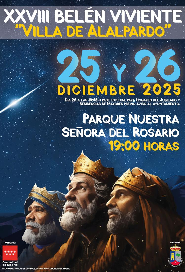 28 años de magia en el Belén Viviente ‘Villa de Alalpardo’