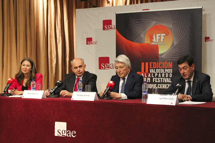 EL VAFF “ENRIQUE CEREZO 2026” SE VISTE DE LARGO EN LA SGAE PARA PRESENTAR SU II EDICIÓN