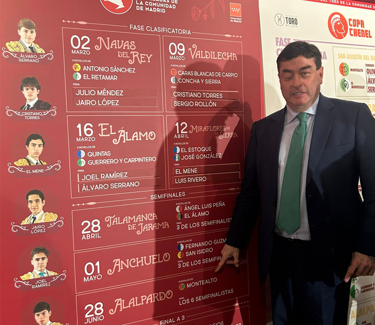 La Comunidad de Madrid celebra la V Fiesta del Toro con la Copa Chenel y el Circuito de Novilladas