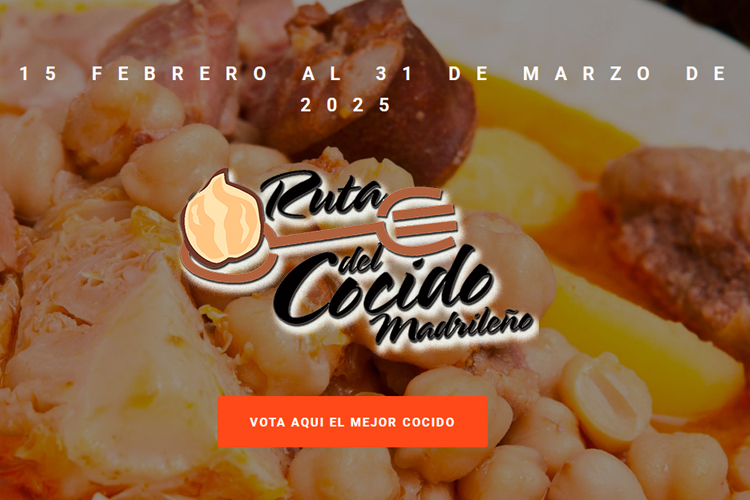 ¿Haces un cocido madrileño para chuparse los dedos?