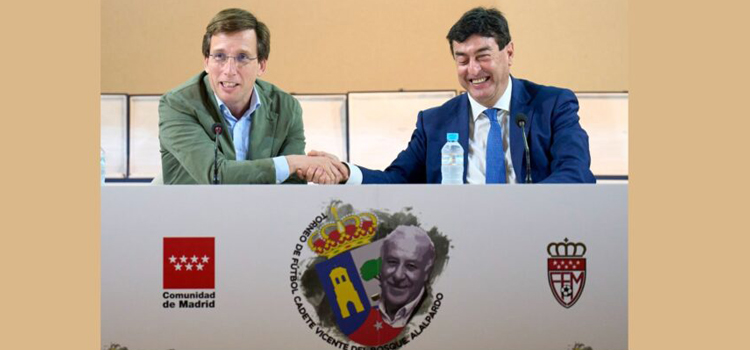 Presentación del IX Torneo de Fútbol Cadete Vicente del Bosque en Alalpardo