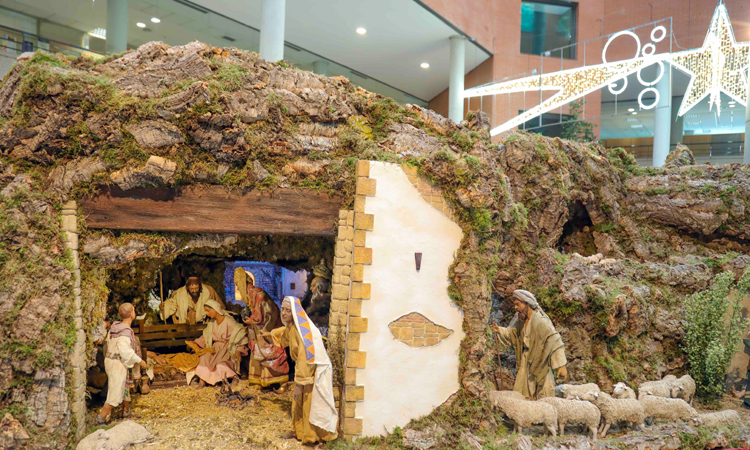 El Gran Belén Municipal de Alcobendas recrea el viaje de San José y la Virgen desde Nazaret a Belén