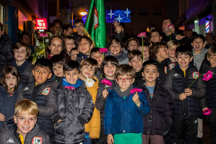 Alcobendas Club de Fútbol se suma un año más a la Ofrenda Floral a la Virgen de la Paz