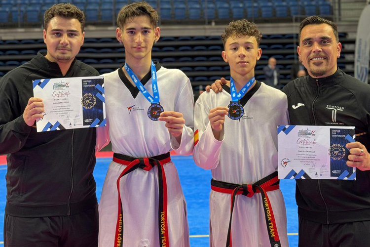 Excelentes resultados cosechados por los deportistas del Club Taekwondo TORTOSA-ALCOBENDAS