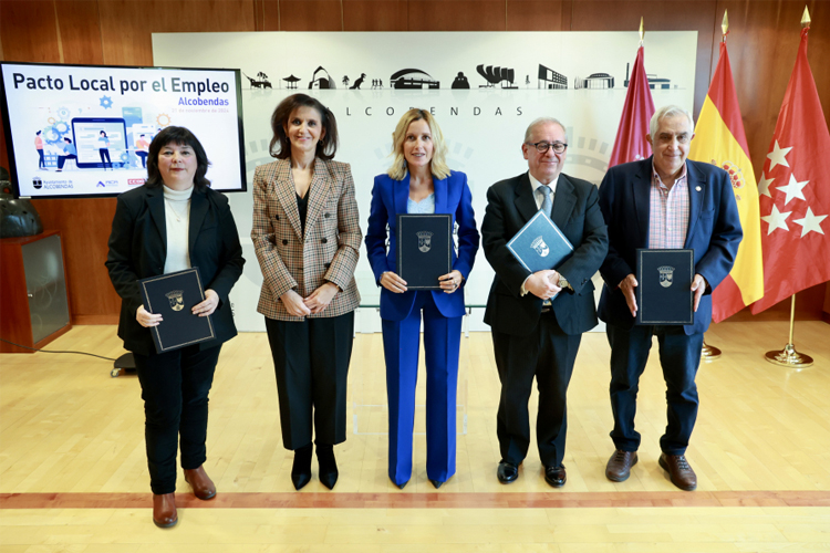 Firmado el Pacto Local por el Empleo de Alcobendas