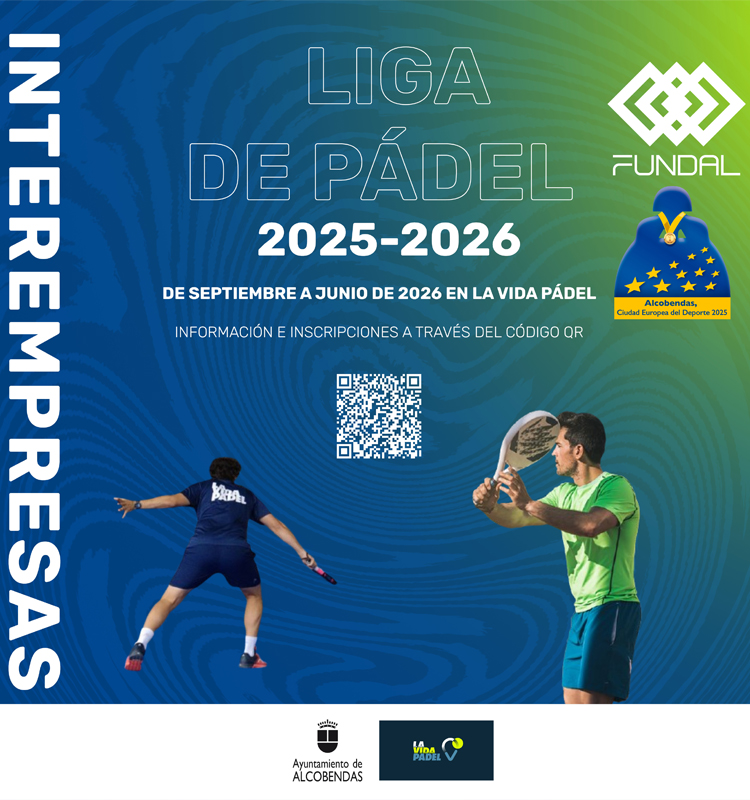 Arranca en Alcobendas la Liga de Pádel Interempresas 2025-2026 organizada por FUNDAL y LA VIDA PADEL