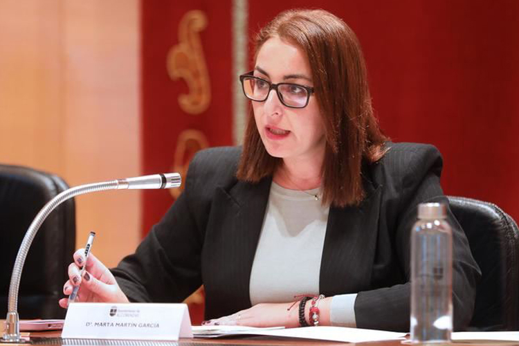 Marta Martín: “Las filtraciones contra Isabel Díaz Ayuso han sido, supuestamente, por personas mu cercanas al Partido Socialista de Alcobendas”