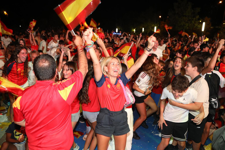 Miles de vecinos de Alcobendas vivieron juntos una final del mundial inolvidable e histórica