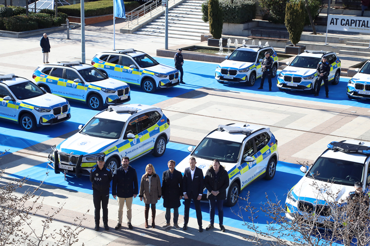 Nuevos vehículos más sostenibles y seguros para la Policía Local de Alcobendas