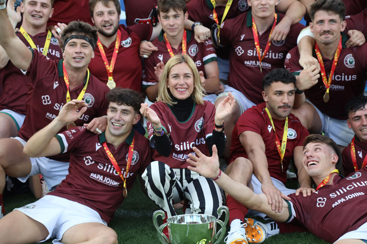 Silicius Alcobendas Rugby sigue haciendo historia conquistando su cuarta Copa del Rey