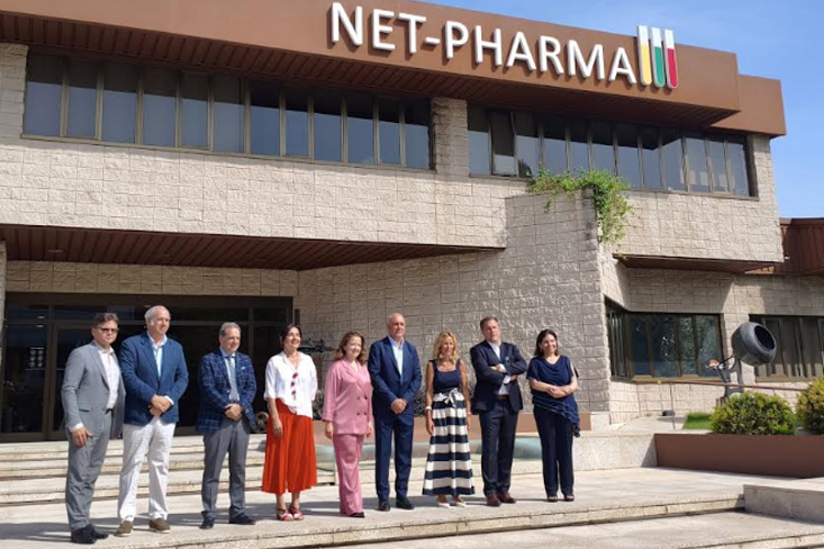 La Consejera de Sanidad de la Comunidad de Madrid, Fátima Matute, ha visitado hoy Net-Pharma Hub en Alcobendas