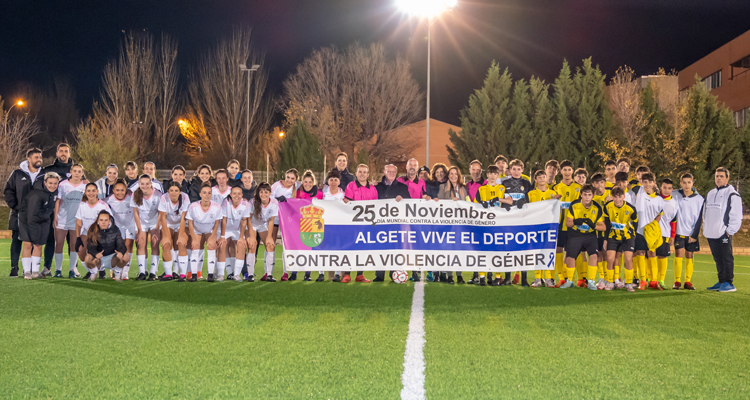 Un Trofeo Juvenil de Fútbol, la lectura de un manifiesto o un taller de defensa personal por el 25N en Algete