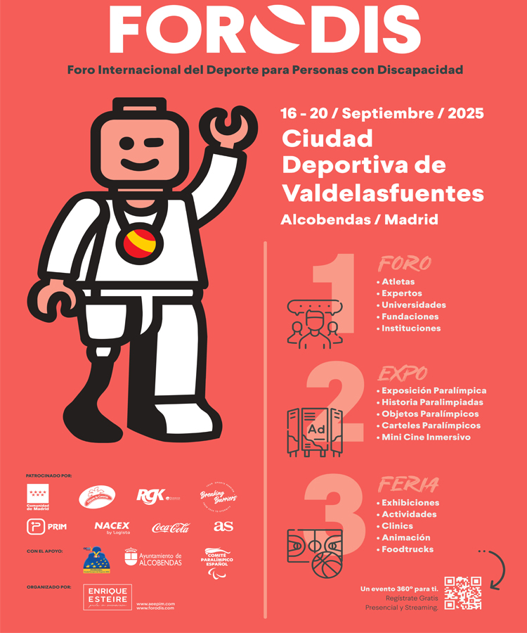 Alcobendas acoge el I Foro Internacional del Deporte para Personas con Dispacidad (FORODIS)