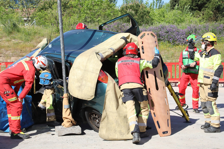 El Cuerpo de Bomberos de la Comunidad de Madrid aumentó un 17% las intervenciones en accidentes de tráfico en carretera en 2024