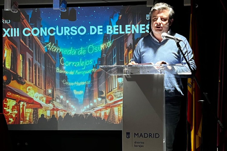 Barajas celebra su primera gala de entrega de premios del XIII concurso de belenes