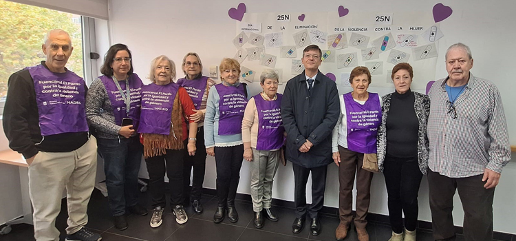 Fuencarral-El Pardo apuesta por murales colaborativos para concienciar sobre la eliminación de la violencia contra la mujer