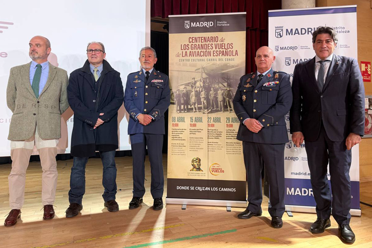 Hortaleza rinde homenaje a la aviación española en su centenario con un ciclo de conferencias