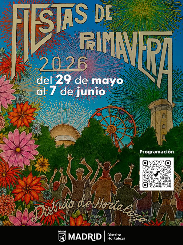 Hortaleza celebra sus Fiestas de Primavera con medio centenar de propuestas y una programación marcada por la participación vecinal