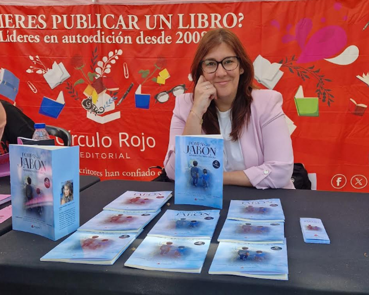 La autora sansebastianense, Azahara Palomino Sánchez, publica la segunda edición de “Pompas de jabón”