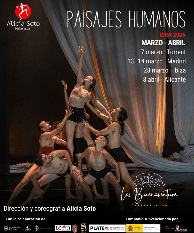 La Compañía Alicia Soto Hojarasca conmemora sus 30 años con el estreno de Paisajes humanos, en la Comunidad de Madrid