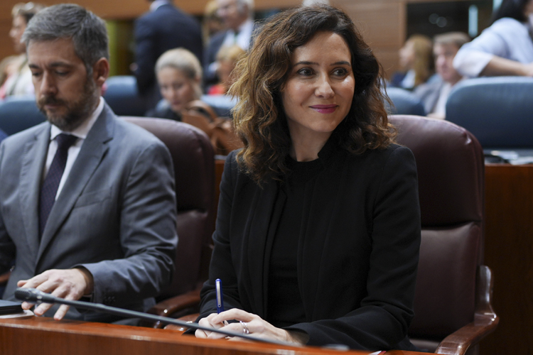 Díaz Ayuso: “Jueves, nuevo día de pánico en el PSOE. Aldama canta voluntariamente a estas horas”