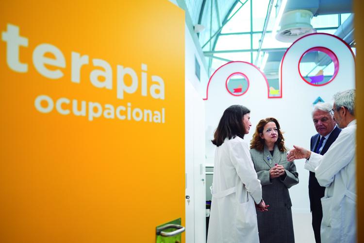 El Hospital Público La Paz de la Comunidad de Madrid moderniza su Unidad de Rehabilitación y Terapia Ocupacional Pediátrica